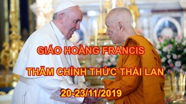 Đức Giáo Hoàng Francis thăm chính thức Thái Lan 