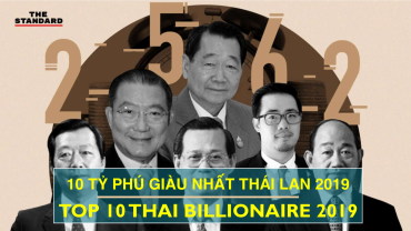 10 người giàu nhất Thái Lan 2019   