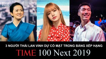 3 người Thái Lan vinh dự có mặt trong bảng xếp hạng “TIME 100 Next” 