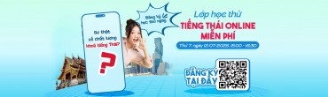 hoc thu tieng thai online mien phi